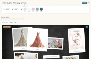 Kāzu vīzijas ekrānšāviņš